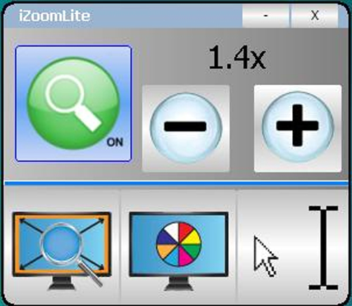 iZoom Lite Magnifier - CD Version iZoom Lite Magnifier - CD Version